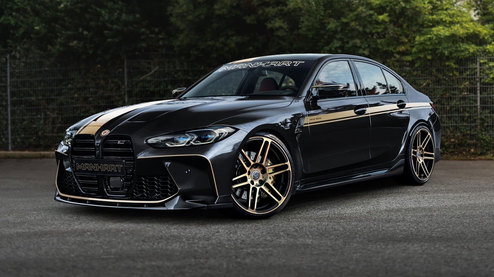 Manhart Will Give Your BMW M3/M4 600bhp And Many Gold Bits