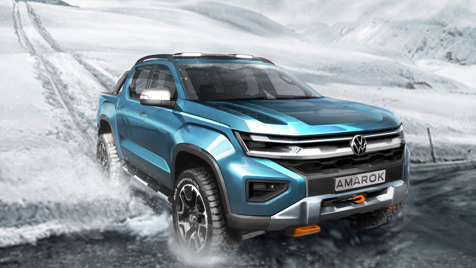 The New VW Amarok Is Going To Be Really Swole For Some Reason