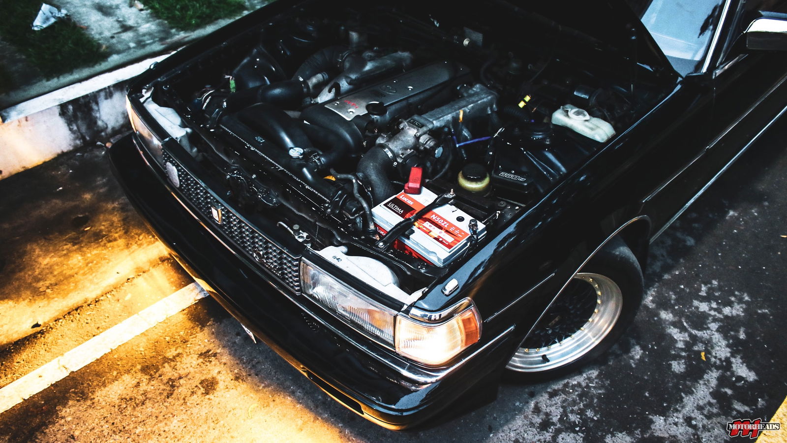 How A Wrecked Toyota Mark II Was Turned Into This 1JZ JDM Luxo-Weapon