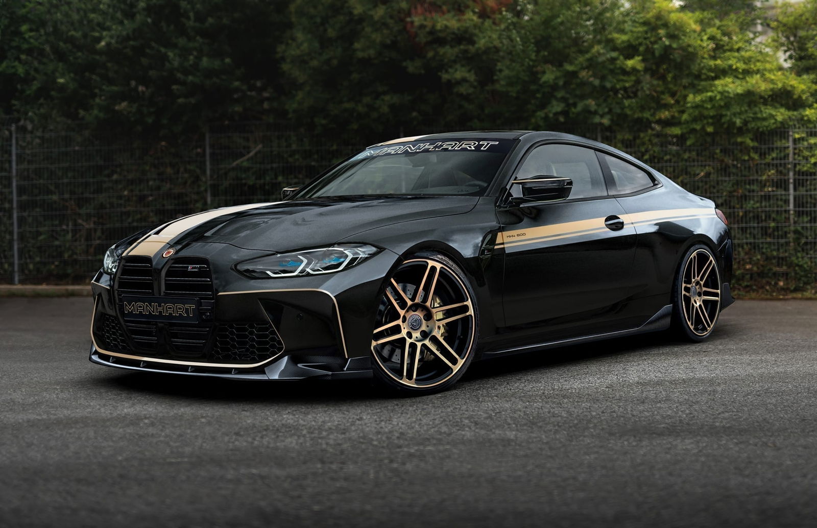 Manhart Will Give Your BMW M3/M4 600bhp And Many Gold Bits