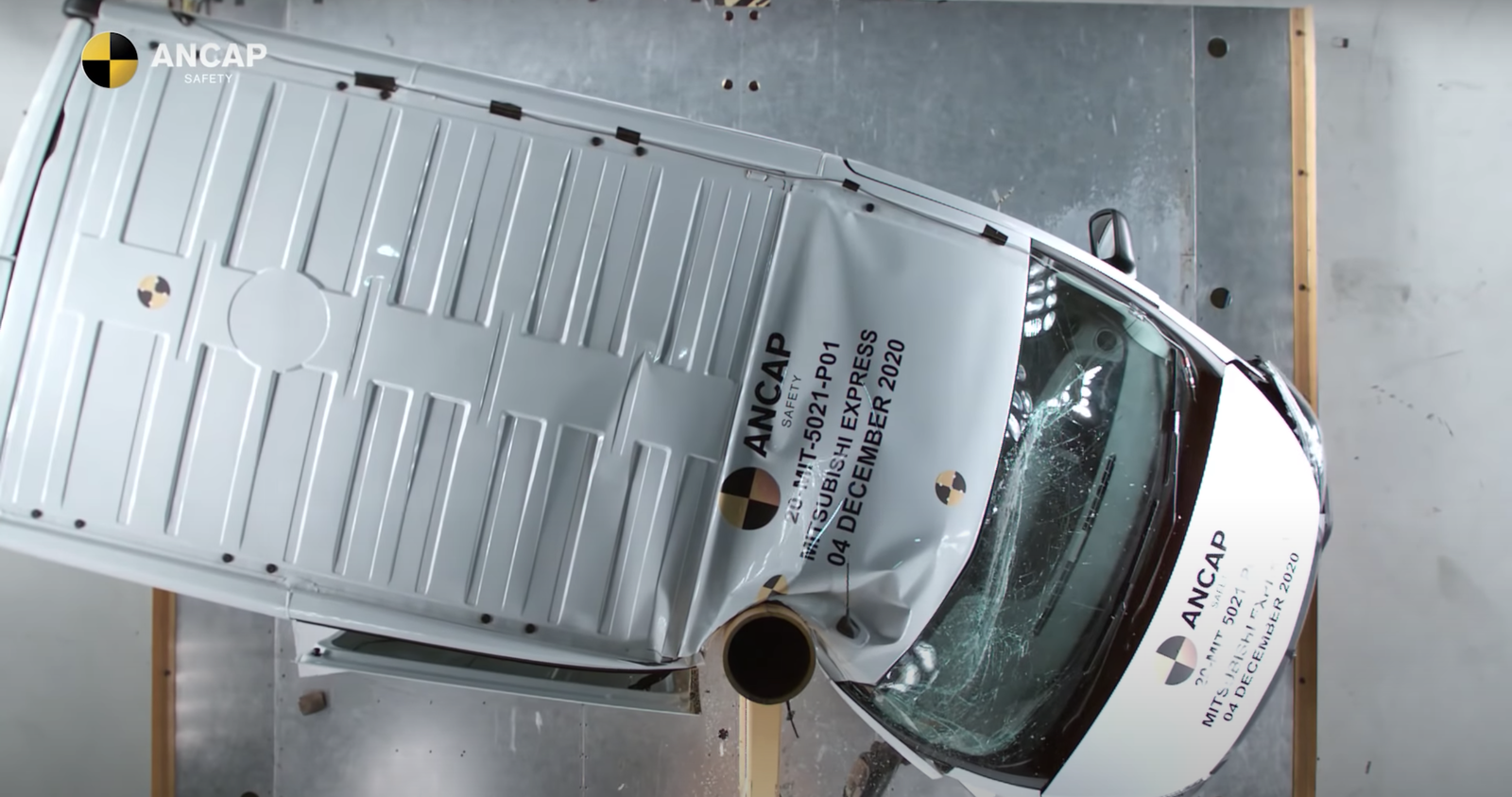 Mitsubishi Van Becomes Safety Organisation's First 0-Star Vehicle