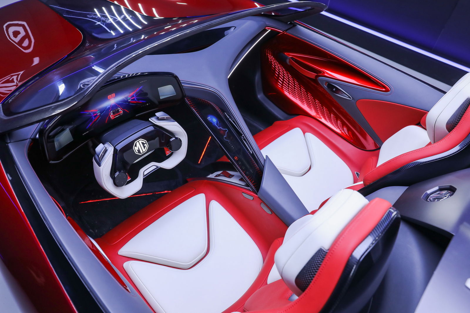 The MG Cyberster Concept Wants To Eat You Alive
