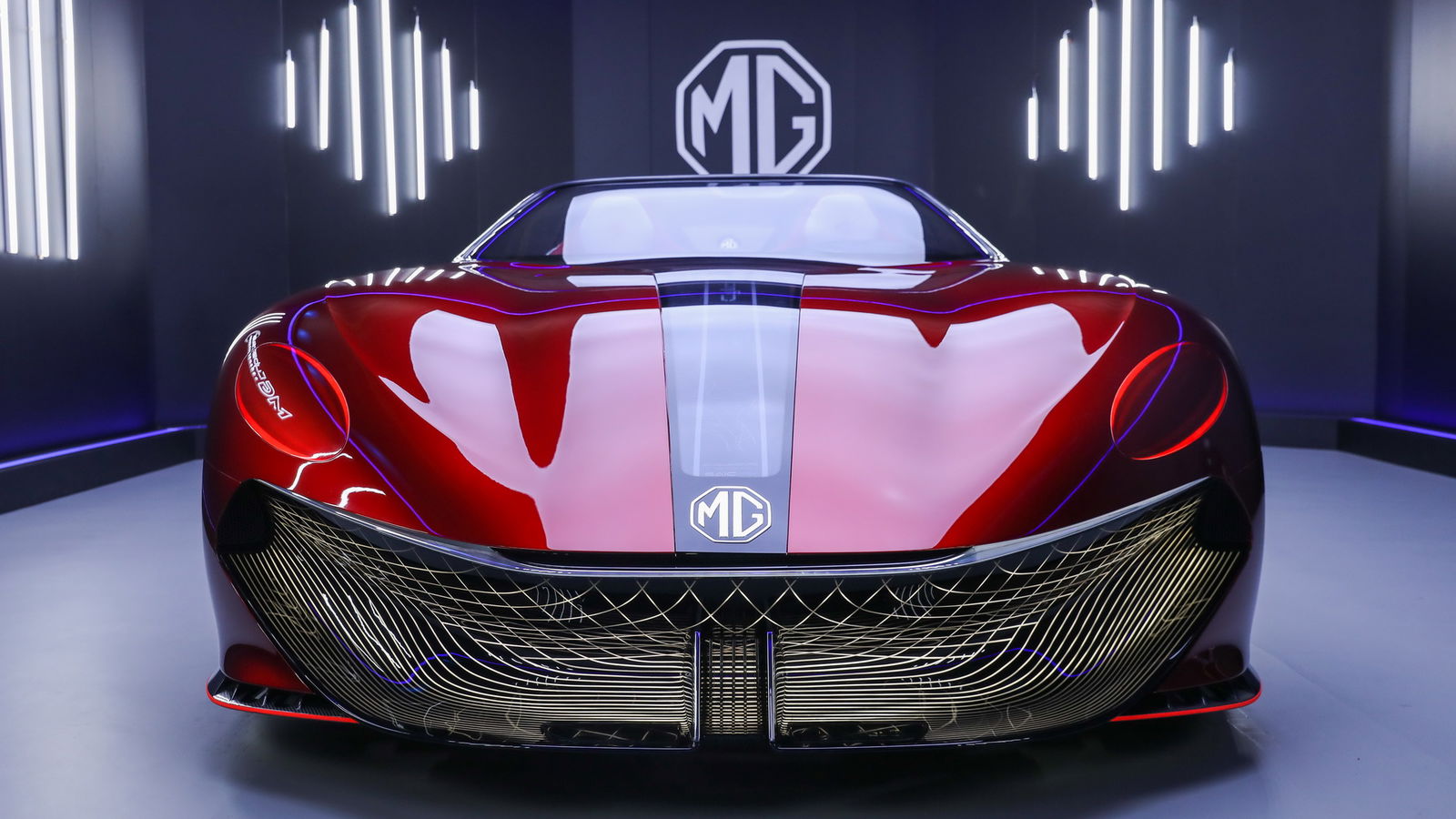The MG Cyberster Concept Wants To Eat You Alive