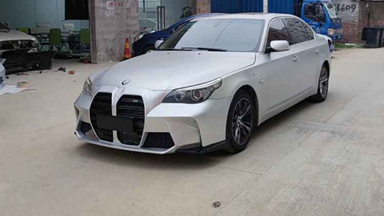 BMW’s Massive Grille Looks Even More Challenging On An E60 5 Series