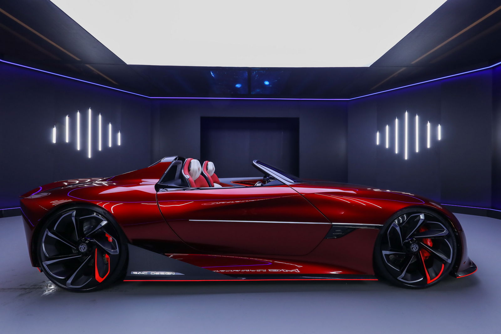 The MG Cyberster Concept Wants To Eat You Alive
