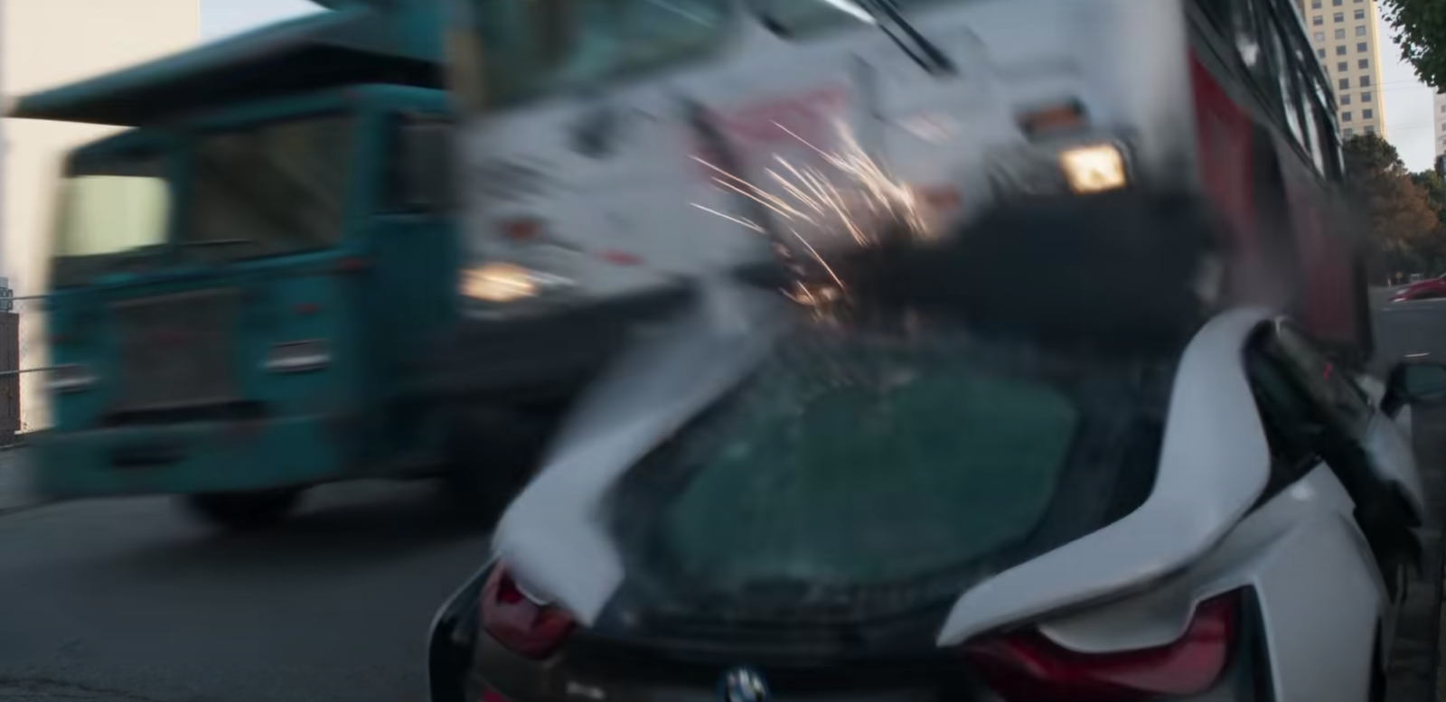 Marvel's Latest Film Has A Thing For Killing BMW i8s