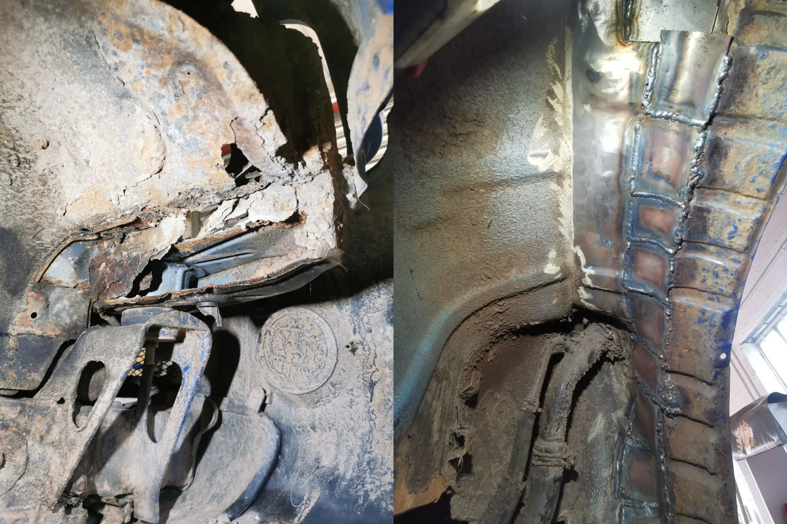 Before and after...