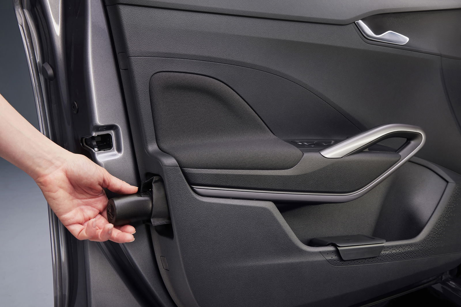Take A Moment To Appreciate The New Skoda Fabia's Door Umbrella