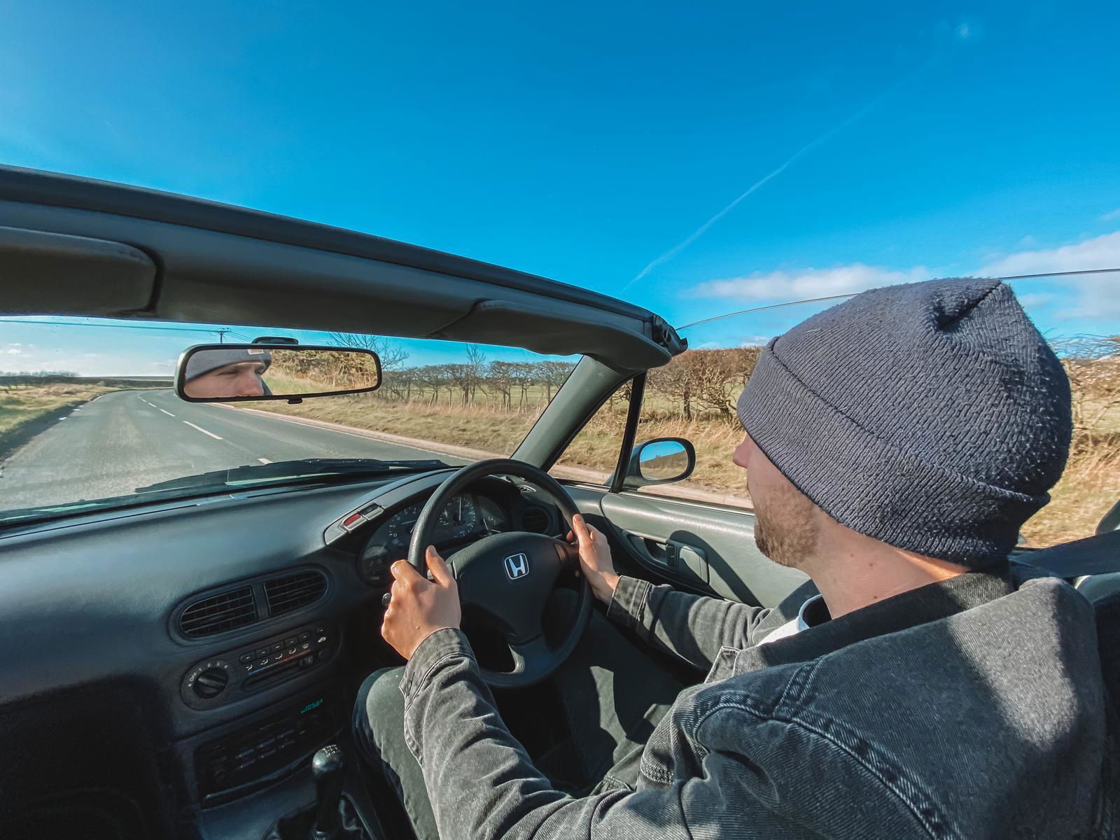 Open top goodness, all the better to appreciate that VTEC soundtrack.