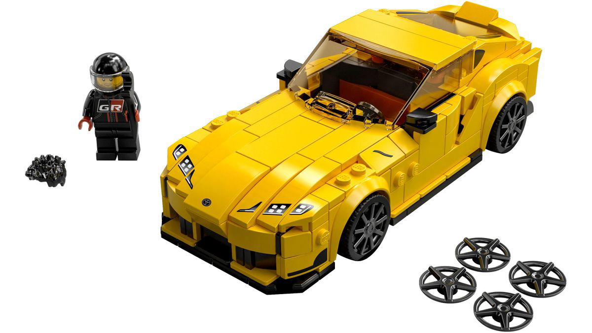 Toyota GR Supra Among Six New Lego Speed Champions Sets