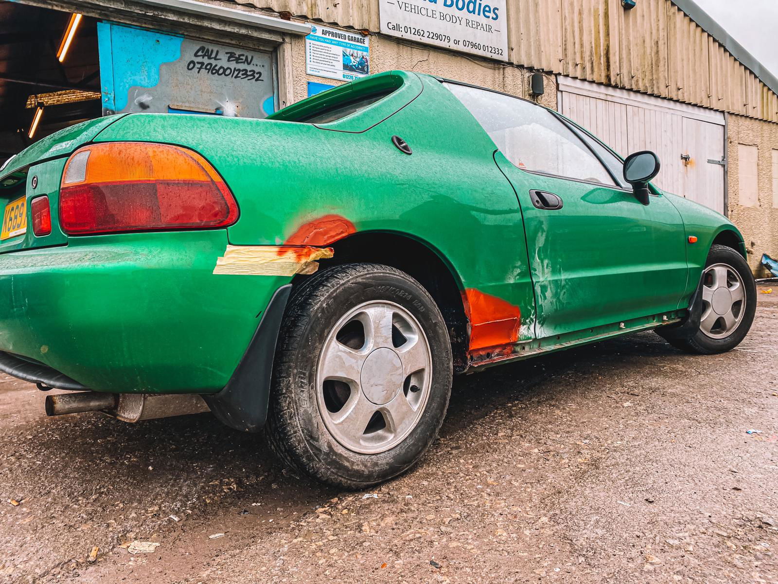 It's a slippery slope, this rust repair business...