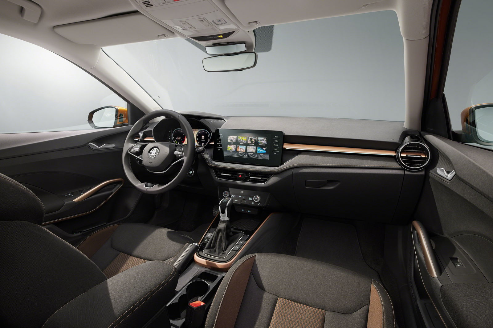 Take A Moment To Appreciate The New Skoda Fabia's Door Umbrella