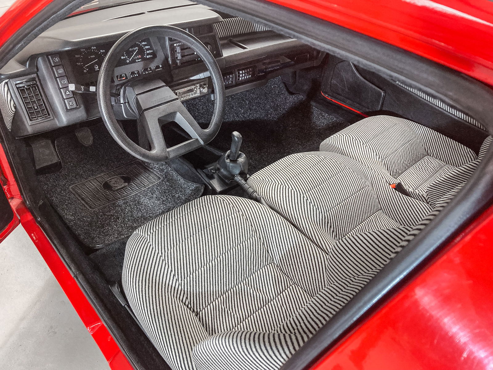 Count 'em up: the Murena features three abreast seating in its compact cabin