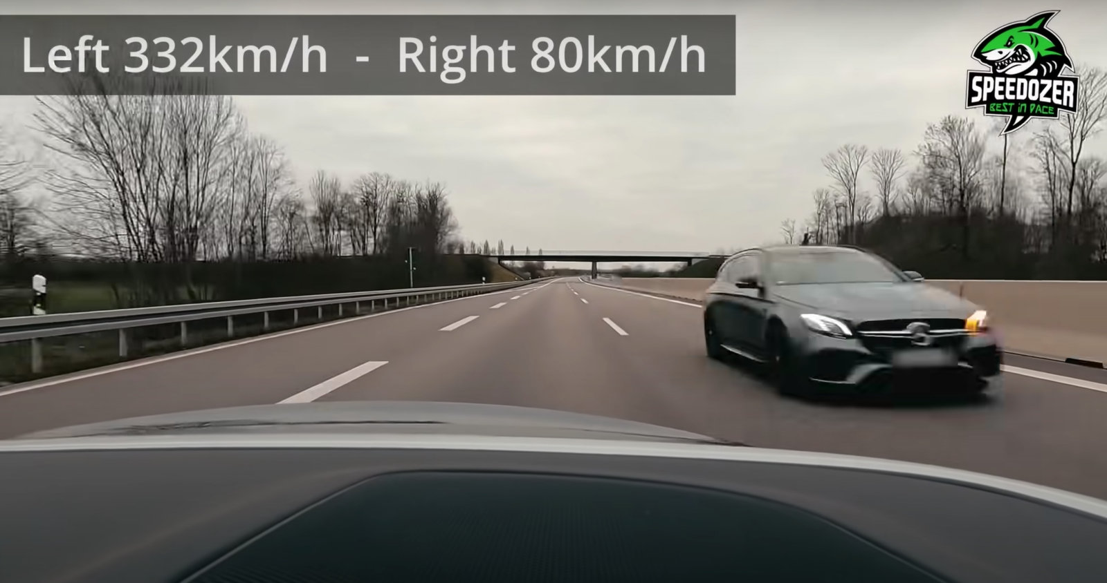 Watch A Mercedes E63 S Estate Fly By At 206mph On The Autobahn