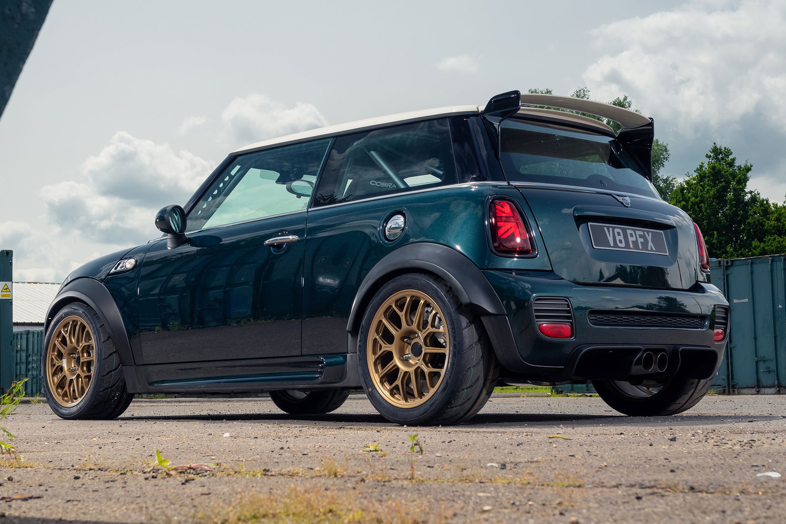 This R56 MINI Cooper S Is Hiding A 414bhp M3 V8 And Subaru Subframes