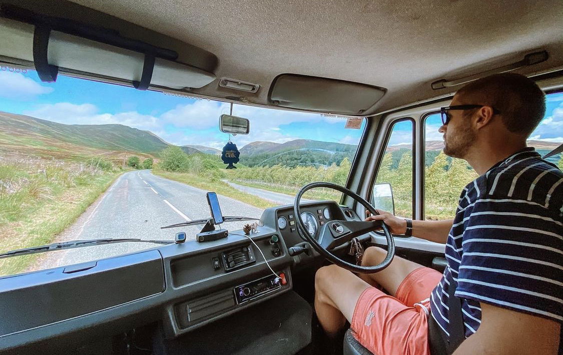 A very scenic drive from Dunkeld to Nairn.