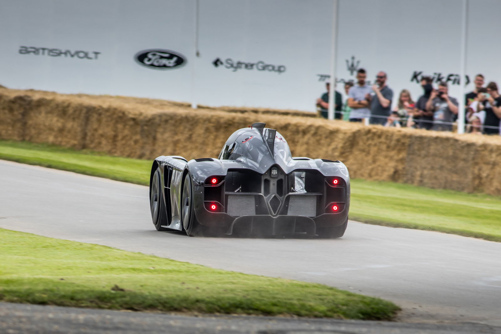 We're Getting Serious Batmobile Vibes From This Bonkers Electric Fan Car