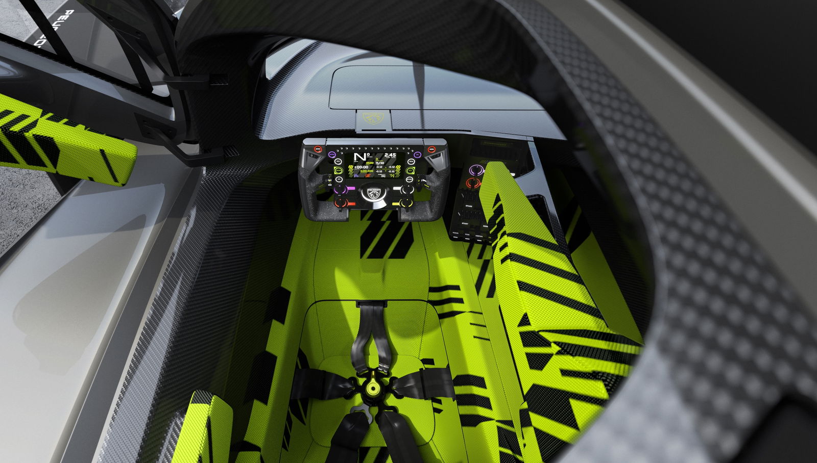 The Peugeot 9X8's Cockpit Looks As Wild As The Exterior