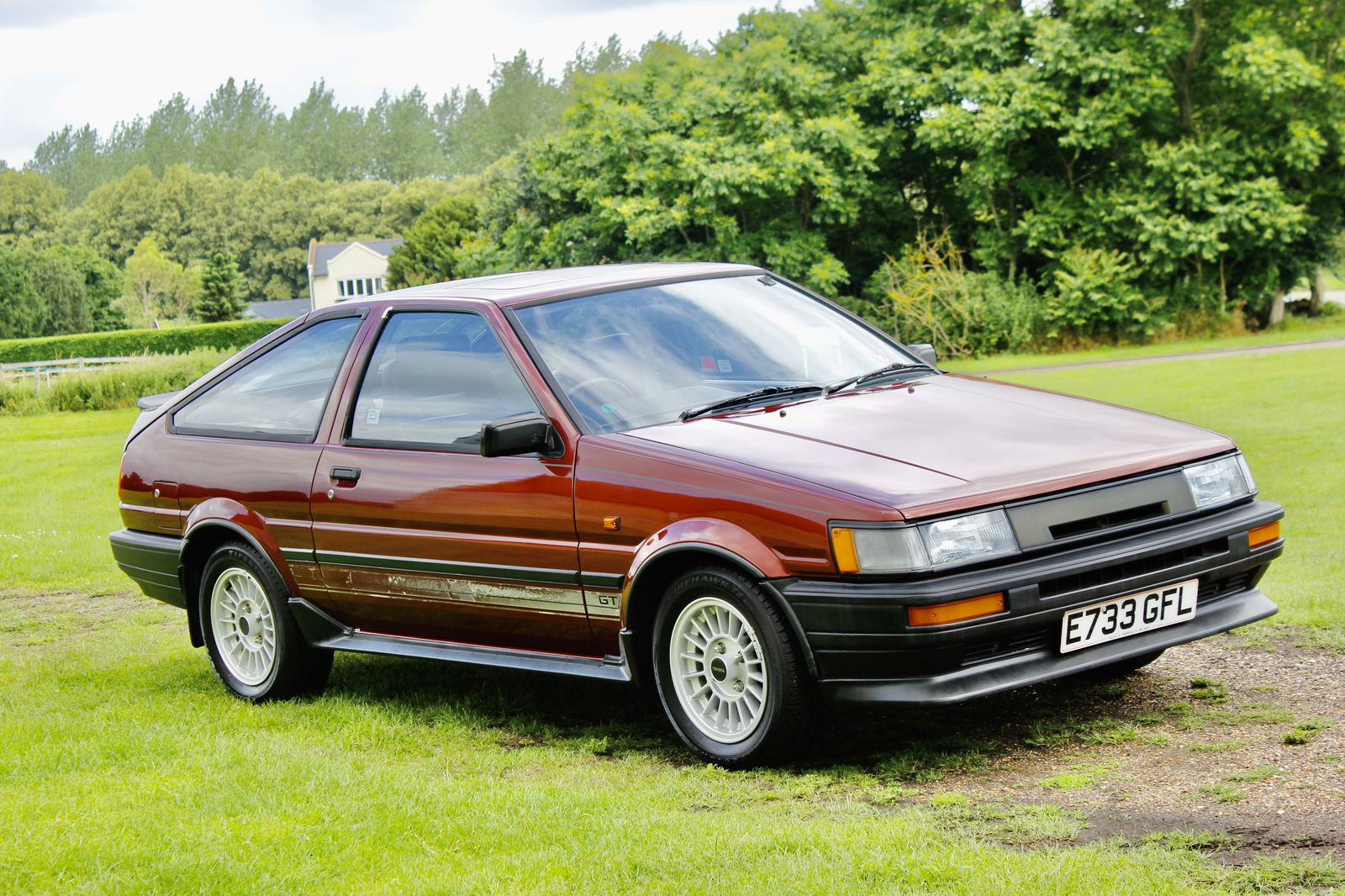 UK market AE86s sadly didn't get pop-up headlights