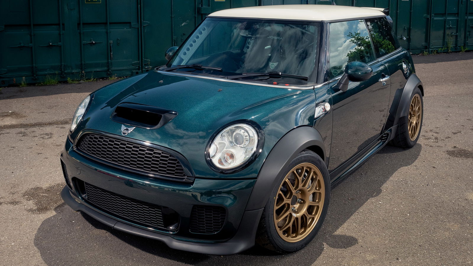 This R56 MINI Cooper S Is Hiding A 414bhp M3 V8 And Subaru Subframes