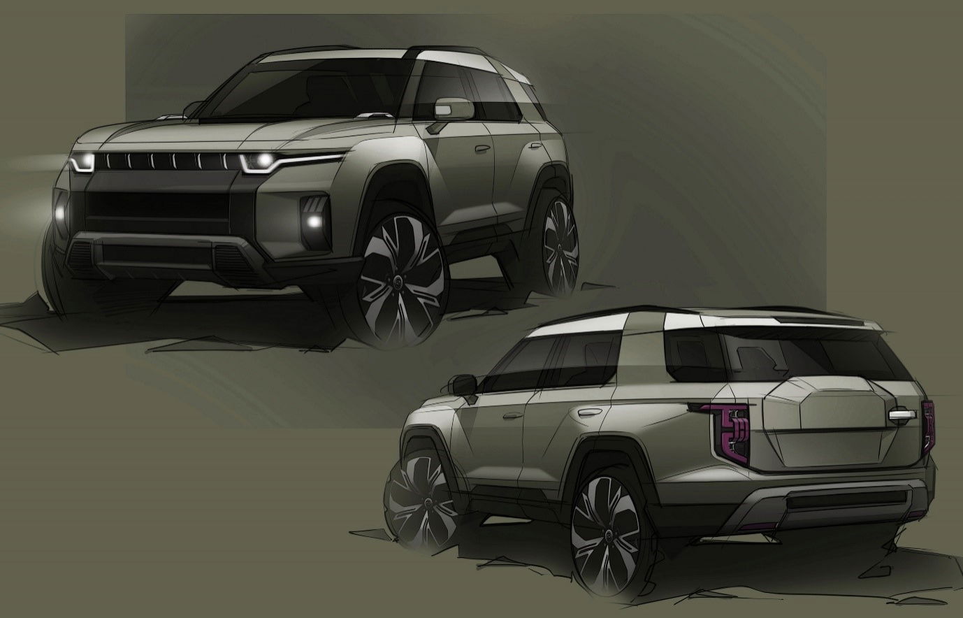 SsangYong's Future SUV Looks Like A Swole Suzuki Jimny