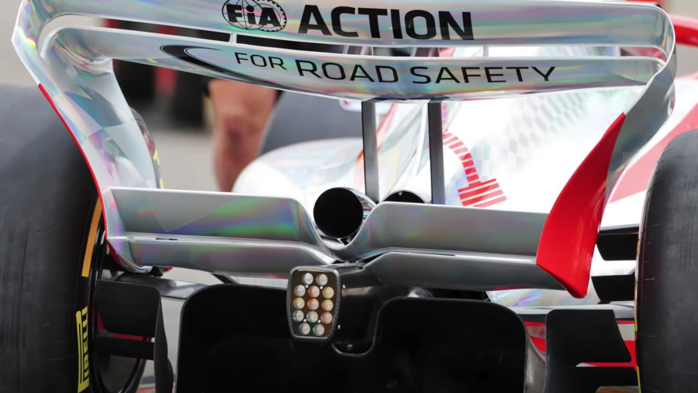 Here's How The Weird, Curved 2022 F1 Car Rear Wing Works