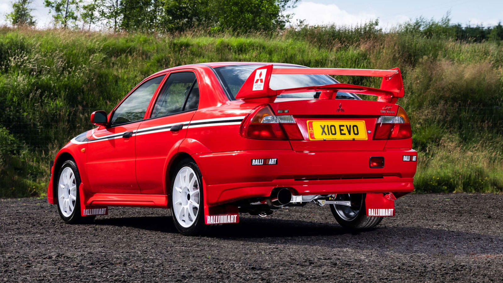 First UK Mitsubishi Evo VI TME Sells For Predictably Huge Figure