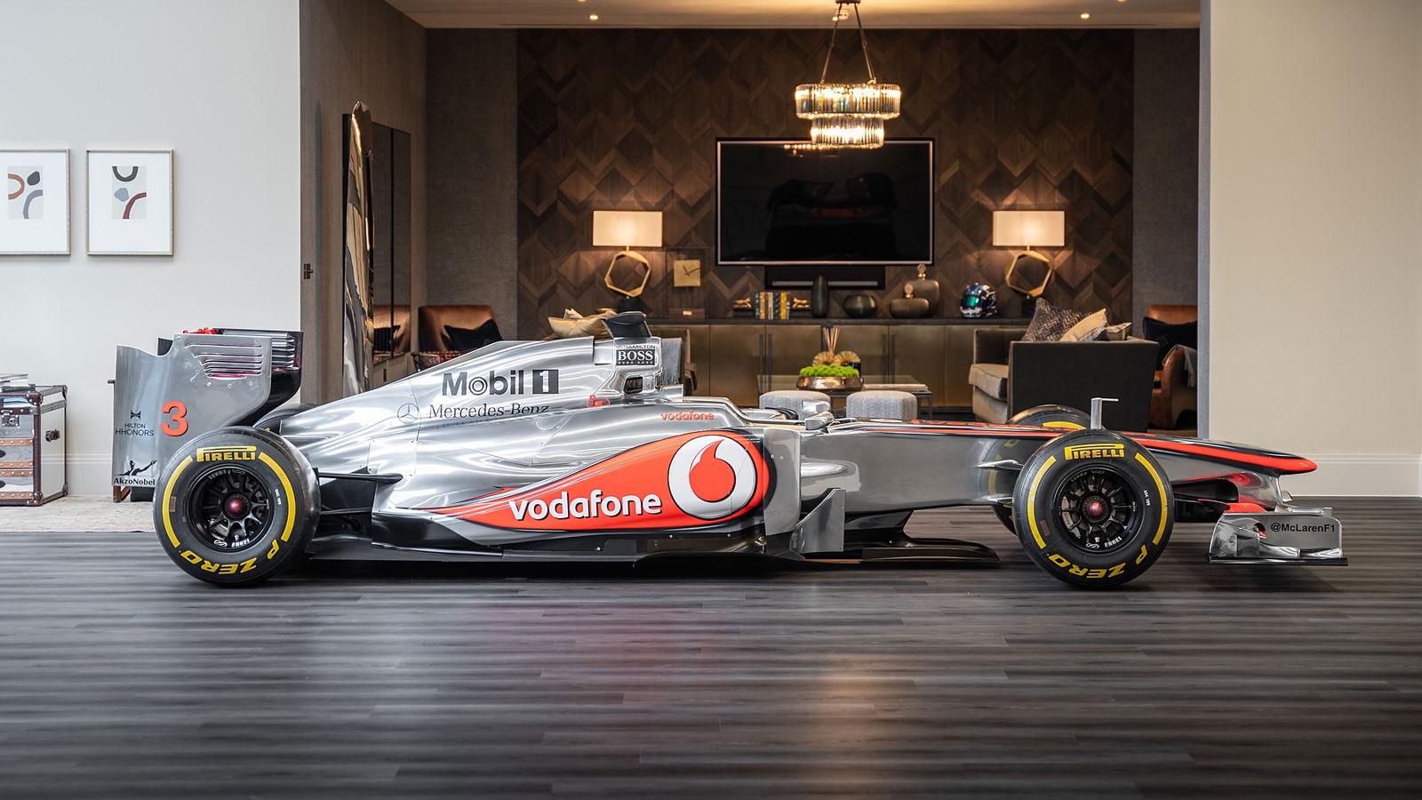 Buy This 'Almost Indistinguishable' McLaren MP4-26 F1 Replica And Make Your Living Room Awesome