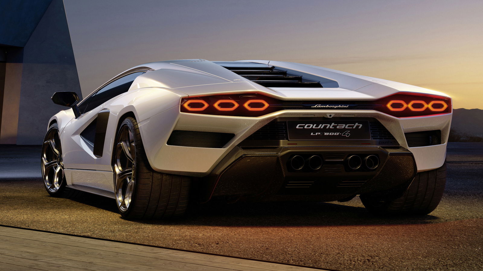 Reimagined Lamborghini Countach Brings The Wedge Back