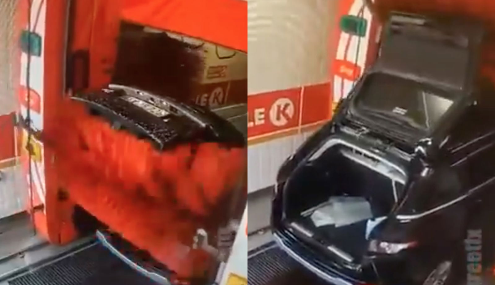 Range Rover Evoque's Boot Gets Snapped Off In Painful Car Wash Fail