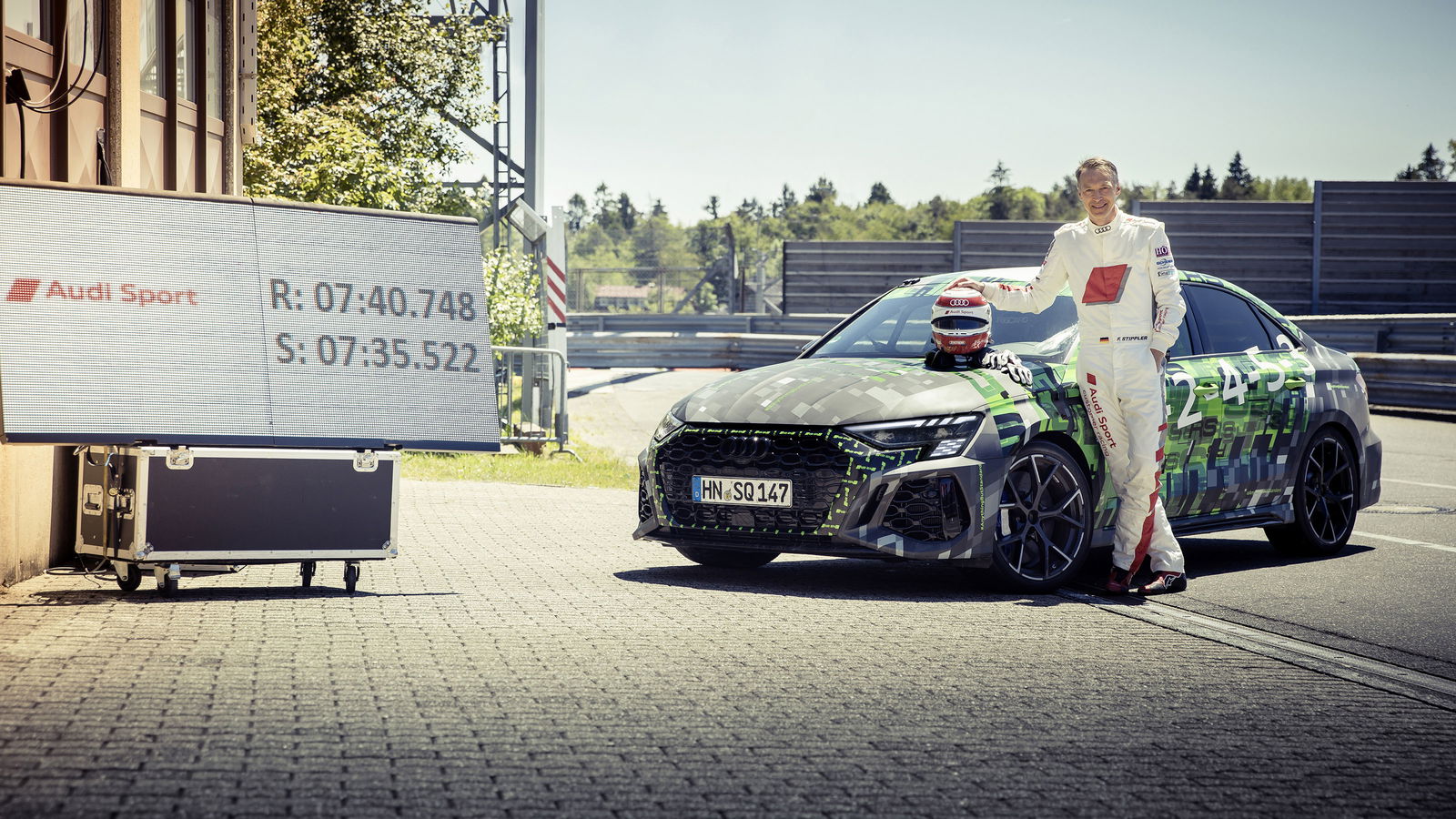Audi RS3 Sets New Nurburgring Lap Record