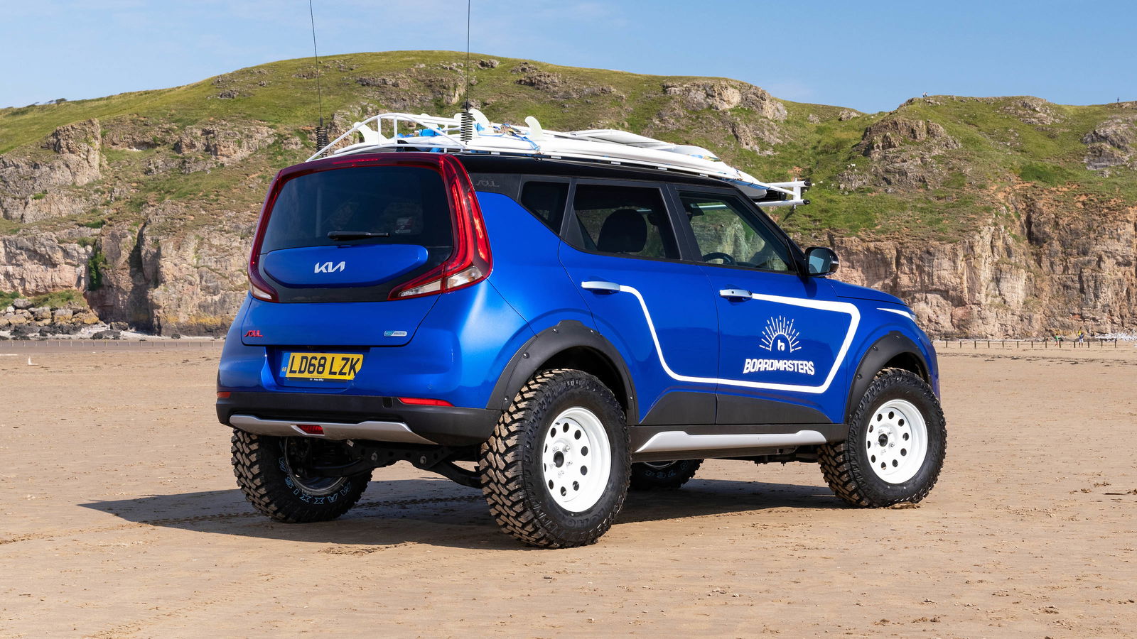 One-Off Kia Soul EV Boardmasters Edition Is For Surfers, Dude