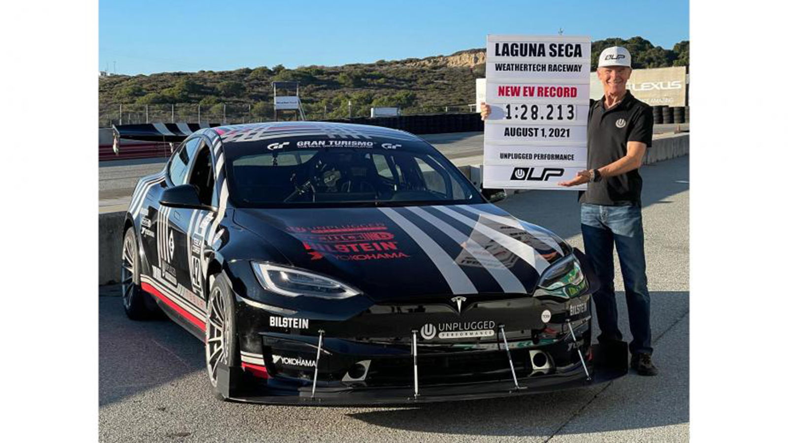 Watch This Tesla Model S Plaid Silently Lap Laguna Seca Faster Than A 911 GT2