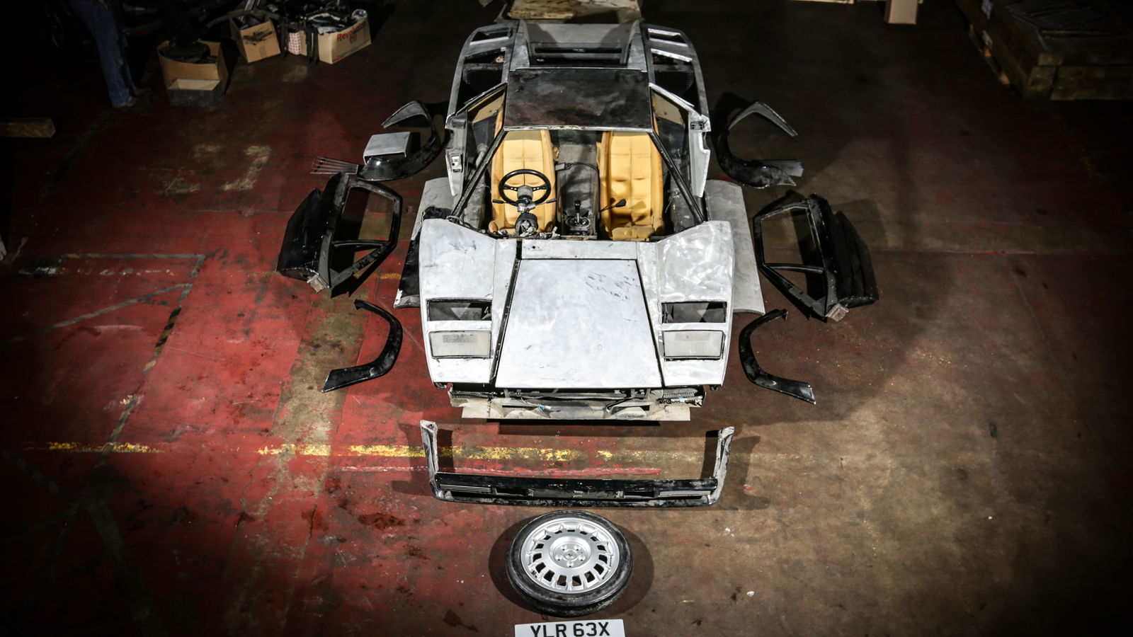 This Dismantled Lamborghini Countach Is A Dream Winter Project