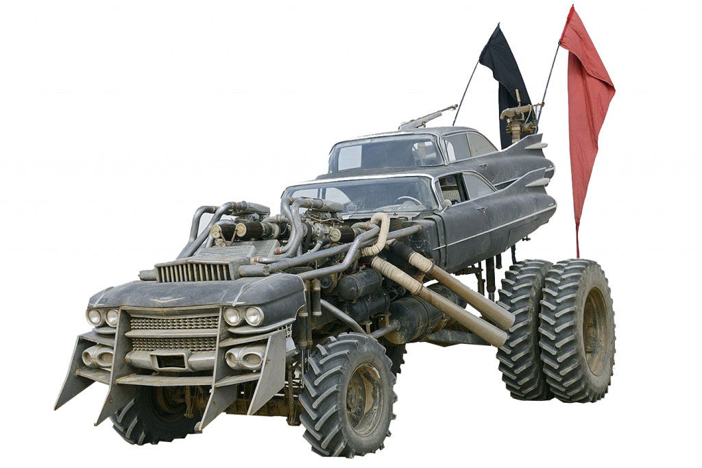 The 'Gigahorse' was made from pair of 1959 Cadillac Coupe de Villes
