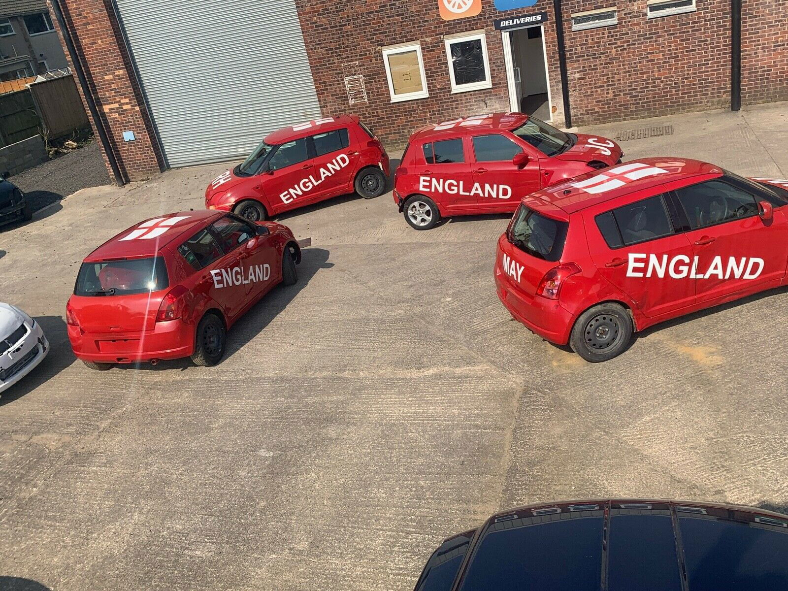 Someone Bought 9 Top Gear Car Football Suzuki Swifts For £8k And We Have Questions
