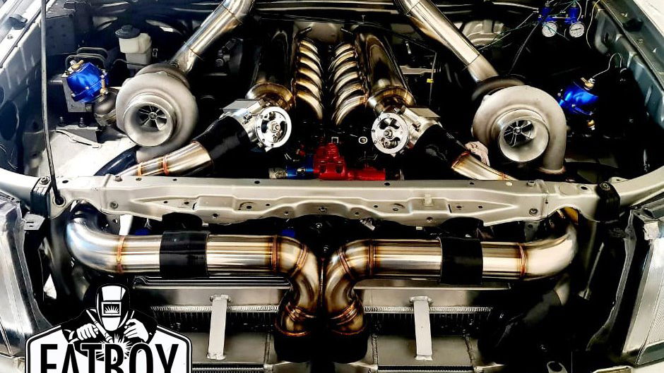 Someone's Put A Toyota Century V12 In A Hilux