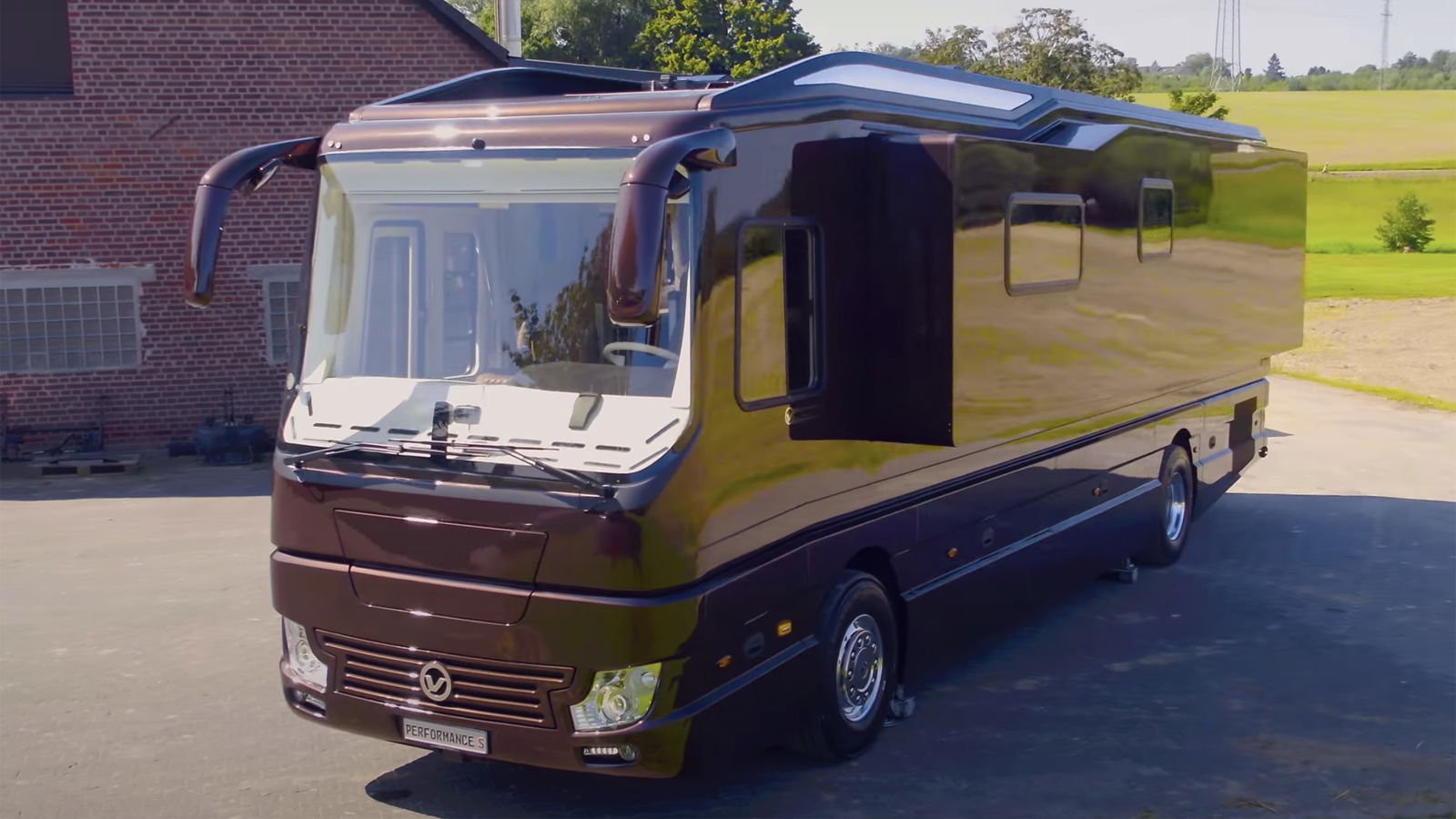 There’s A Bugatti Chiron Just Chilling In This €2 Million Motorhome