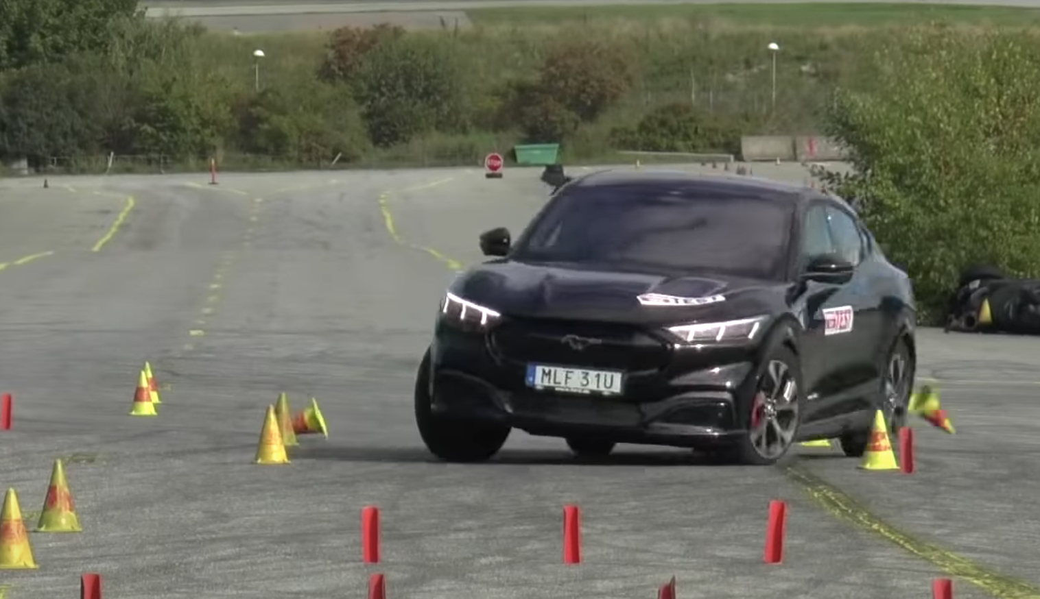The Ford Mustang Mach E Is The Latest Moose Test Victim