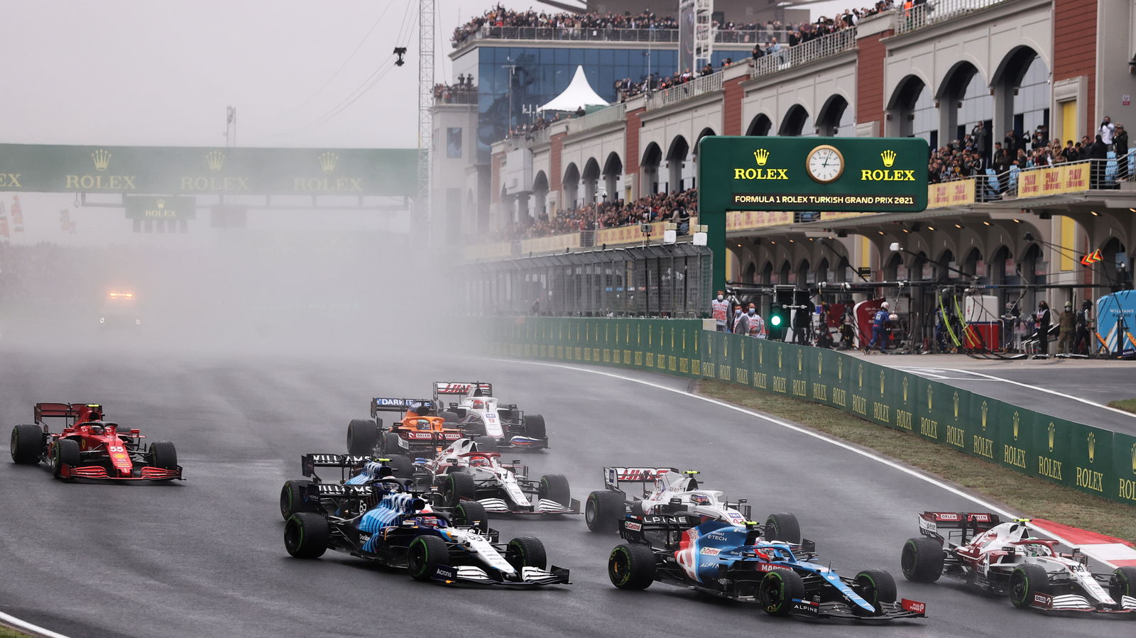 Esteban Ocon Did The Whole Turkish GP On One Set Of Tyres
