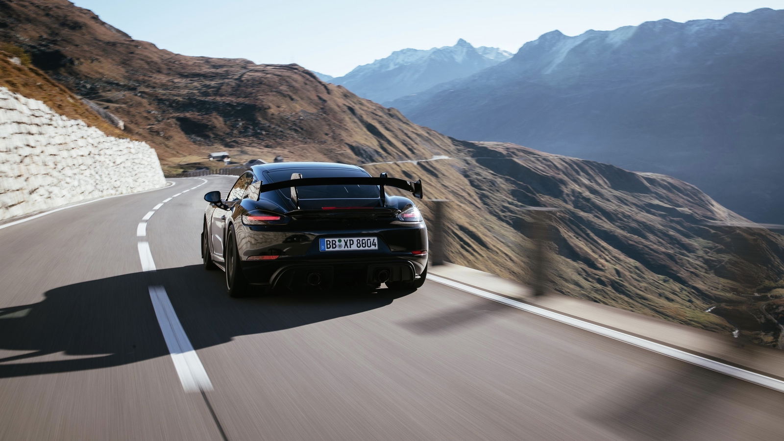 Porsche has tested the GT4 RS in many different environments including Switzerland's twisty Furka Pass