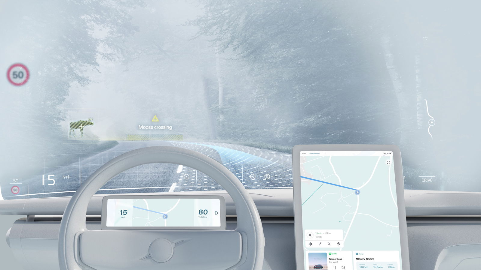 Volvo Wants To Turn Your Whole Windscreen Into A Giant HUD