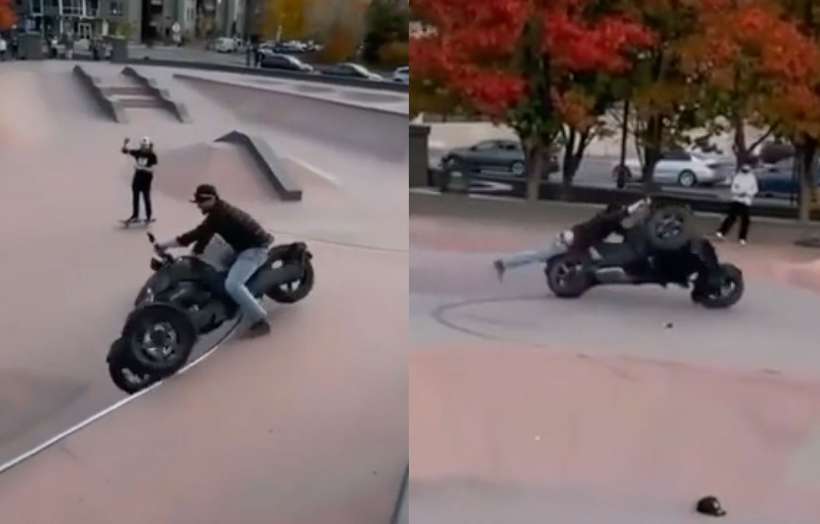 This Trike's Skatepark Excursion Is Even More Disastrous Than You'd Expect