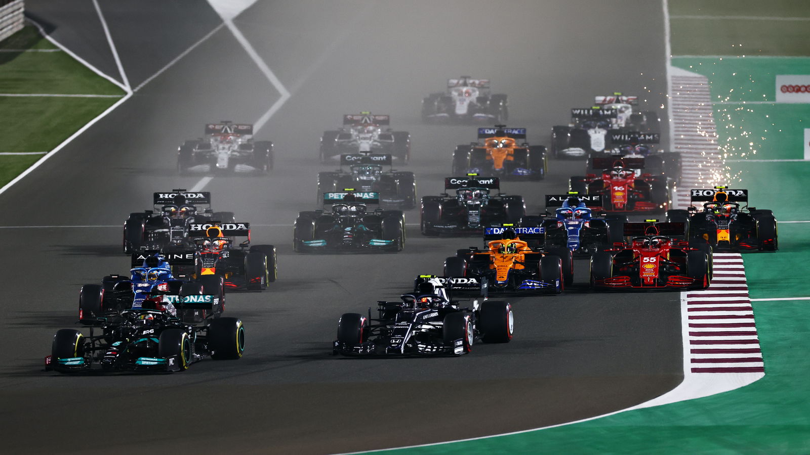 Qatar GP Track Damaged Cars Because The Kerbs Were Too Smooth, Mercedes Says