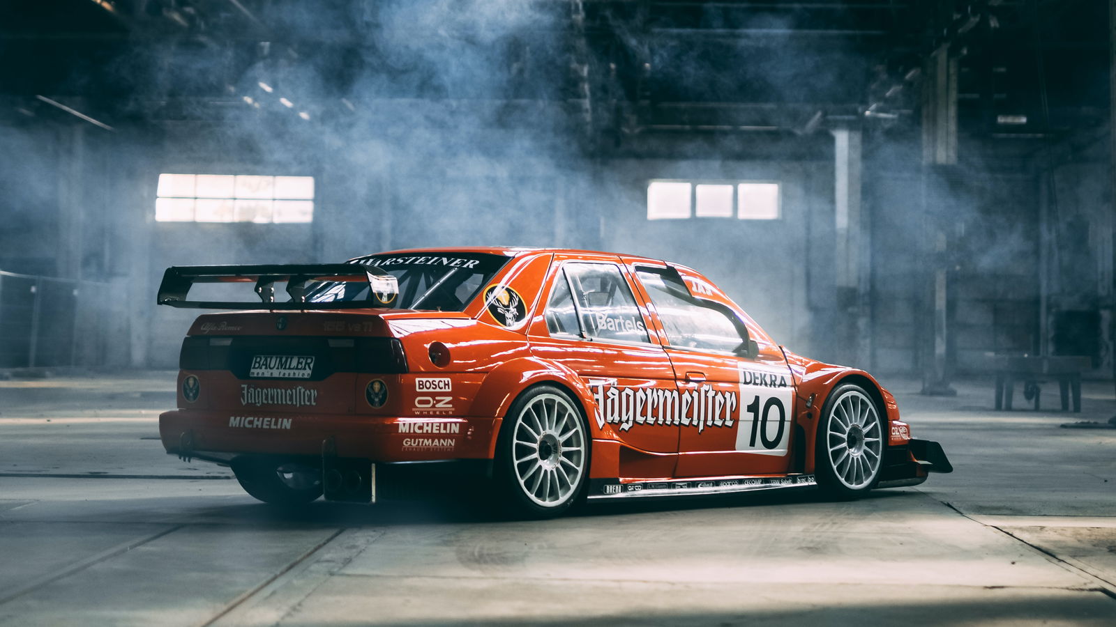 Relive DTM's Glory Years With A Jagermeister-Liveried Alfa Romeo 155 V6 TI