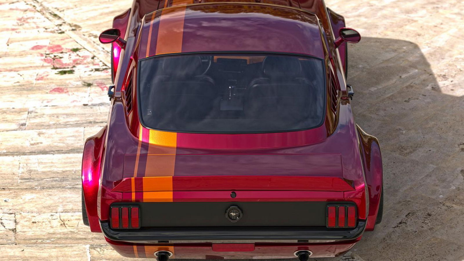 This ‘65 Ford Mustang Has A Hellcat's Face And An E46 M3's Beating Heart