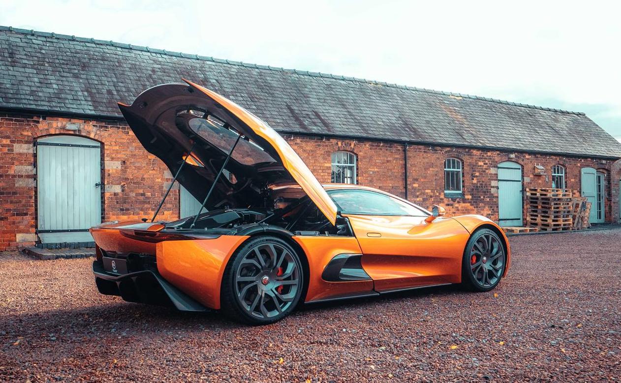 A Jaguar C-X75 Stunt Car Used In Spectre Is Up For Sale