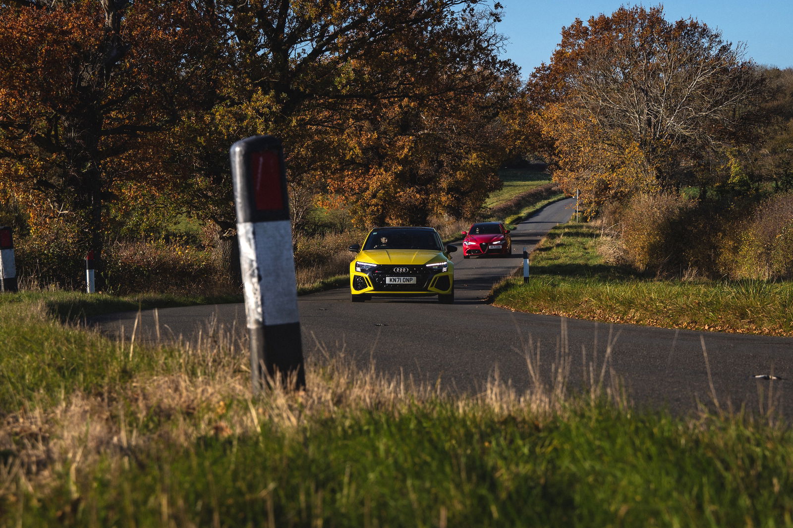 Audi RS3 Vs Alfa Romeo Giulia Quadrifoglio: How Much Power Is Too Much?
