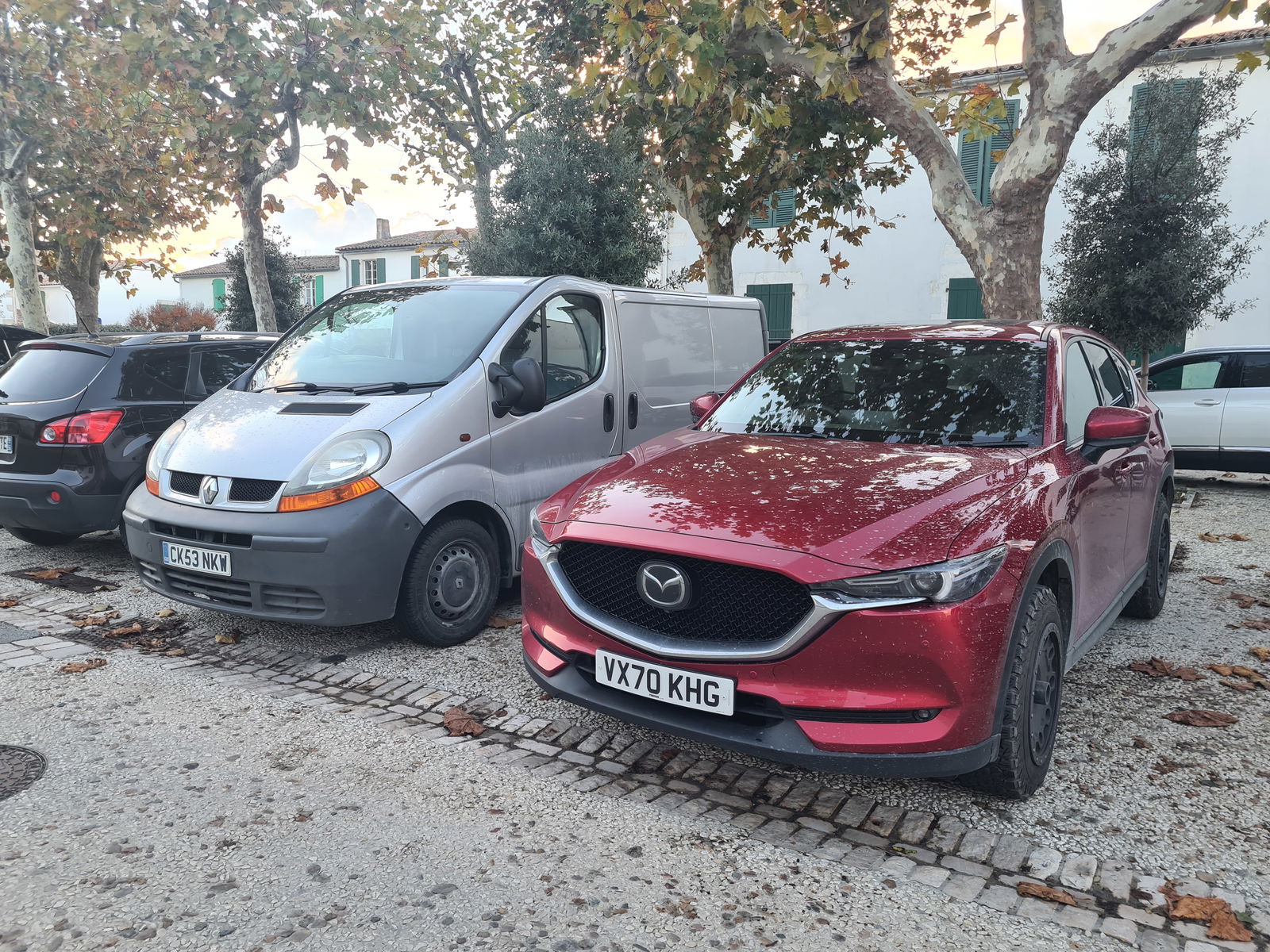 The van even made it to Ile De Re after the wedding.