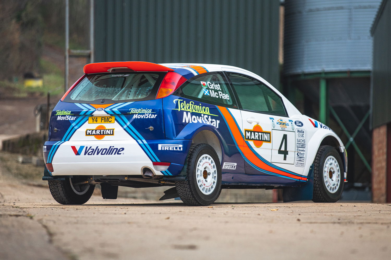 You Can Buy A Ford Focus WRC Colin McRae Rallied